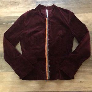 Purple Velvet Jacket